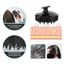 Load image into Gallery viewer, Scalp Massager Shampoo Brush, for Wet and Dry Hair, Soft Silicone Scalp Brush for Men, Women, Kids(Teal+Purple)